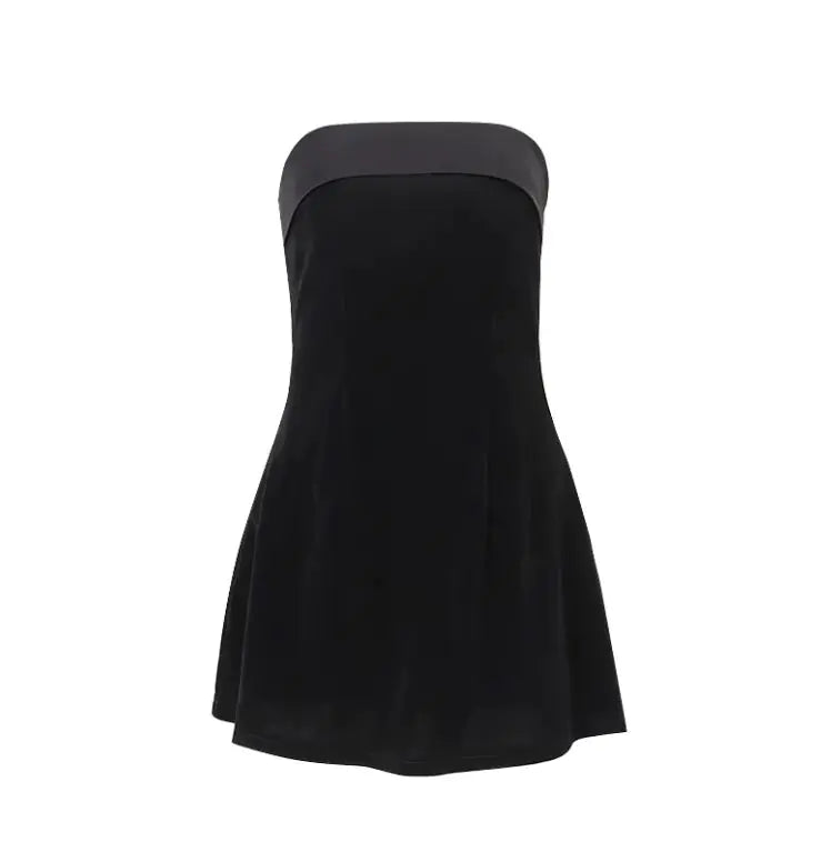 Backless Tube Top Dress