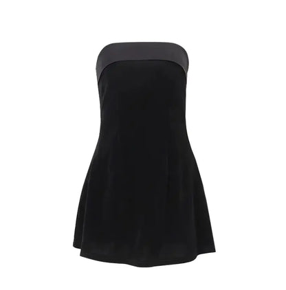 Backless Tube Top Dress